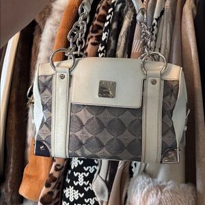 Authentic Vintage MCM Boston bag with chain strap